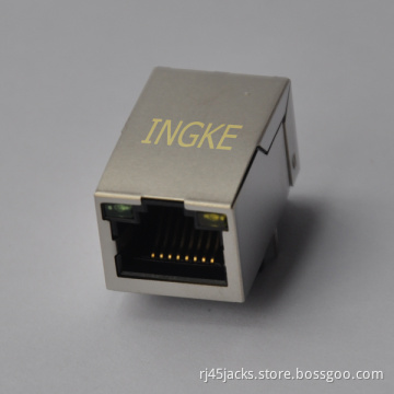 Ingke YKJU-8015NL 100% cross JXR1-0015NL Single Port RJ45 Magnetic Modular Jacks